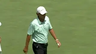 Charles Howell III strikes a great approach to set up for eagle at the Memorial