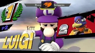 AllMid 2 - Percy(Luigi/Mario) Vs. Swiggens(Falco) - Singles Pools