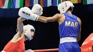 Bilalhabasi Nazarov (AZE) vs. Othman Chadghour (MAR) IBA Youth World Championships 2024 SF's (48kg)