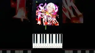 SAD FUNK &middot; MEMPHX &middot; SEKIMANE (EASY Piano Tutorial)