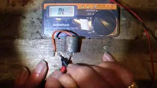 Go/No-go test of an ignition condenser
