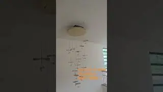 Easy solution to clean the Chandelier light . Contact : 9851190085 #lighting #home #interiordesign