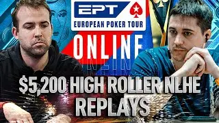 EPT Online $5,200 High Roller veeea | Pass_72 | MonkeyBausss Final Table Poker Replays