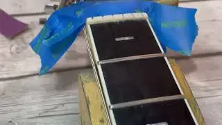 Nut Slotting & Sanding & Polishing on a DockStar by Phred Instruments
