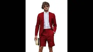 New Burgundy And Black Velvet Formal Men Suit #clothing  #customized #Men Suit  #suit  #Black Suit