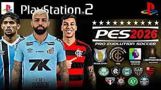 NEW! PES 2026 (PS2) ISO DIRECT DOWNLOAD UPDATED! WITH STAR-STUDDED AETHERSX2, PC, PSP AND OPL✅