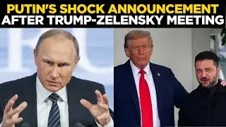 PUTIN'S ULTIMATUM LIVE: Putin Makes Huge Announcement After Zelensky Meets Trump In Florida | Russia