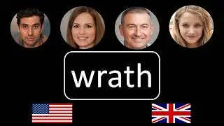 How to pronounce wrath