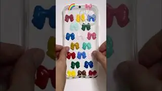 🌈+🎀 #satisfying #satisfyingart #rainbow #ribbon #colors #art #iphone