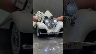 1936 Mercedes Benz 500K 1:24 Roadster Diecast Scale Model 🚗✨ | Unboxing & Review
