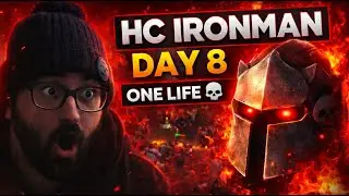 HC Ironman Day 9 ☠️ | One Life, No Mistakes | OSRS