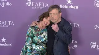 Марилу Йорк и Марк Хэмилл на чаепитии BAFTA 2026 в Лос-Анджелесе | Прибытие