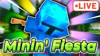 🔴 Mining Fiesta!! (#19 In SBXP) 🔴 Hypixel SkyBlock LIVE Shorts