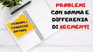 Problemi con i segmenti || prima media