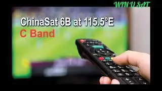 ChinSat 6B at 115.5&deg;E  6Feet C Band Dish