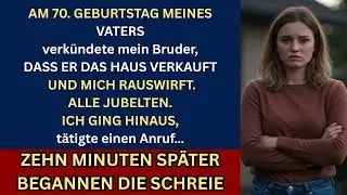 Mein Bruder wollte mich an Papas Geburtstag rauswerfen – doch ein einziger Anruf änderte alles…