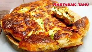 Nggak nyangka olahan tahu ini selalu jadi rebutan // resep Martabak tahu kulit lumpia teflon