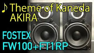 FOSTEX FW100+FT1RP+GK10でAKIRA〜Kanedaを聴く・芸能山城組/Geino Yamashirogumi・【空気録音 / Audio Test】