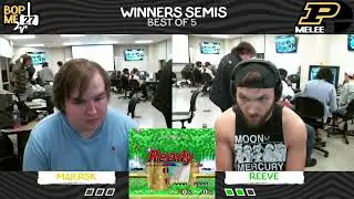 BOPME 27: SSBM Singles Winners Semis: Reeve (Marth) vs Majersk (Falcon)