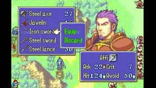 Fire Emblem Blazing Blade Marcus Solo (Eliwood Hard Mode) || Part 2: Missing a 94%