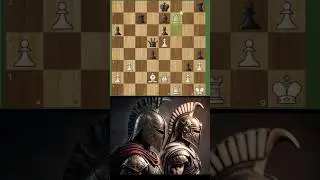 Decoy Tactic combined with Discovered Attack #chesstactics #south268