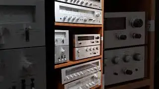 kolekcja sprzętu audio Vintage Komis audio Myślenice Gramofon, wzmacniacz i tuner radiowy amplituner