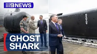 Australia unveils new $1.7 billion underwater 'ghost' drones | 9 News Australia