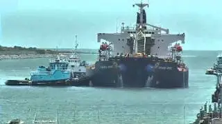 Port Canaveral Webcam - Docking Maneuver - 6/22/2011