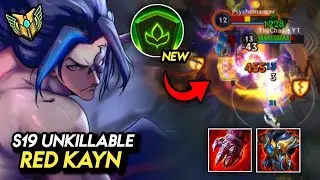 Wild Rift: NEW UNKILLABLE RED KAYN BUILD FOR SEASON 19! (PATCH 6.3 UPDATE)