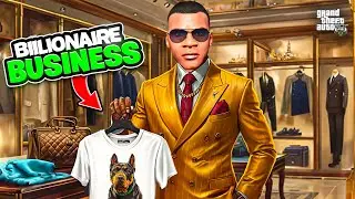 Franklin Opened A Luxury CLOTHING STORE In GTA 5! (Selling Clothes)