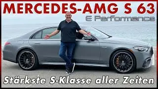 Mercedes-AMG S 63 E Performance Was bietet die stärkste S-Klasse aller Zeiten? Test Review 2023