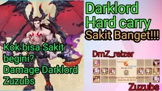 DARKLORD ZUZUBS Sakit banget!! Ternyata begini build nya