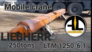 LIEBHERR LTM 1250-6.1,250 TONS MOBILE CRANE,LUFFING CYLINDER