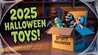 Unboxing 2025 Spirit Halloween RETRO Themed Merch