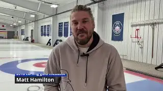 Where Matt Hamilton keeps his Olympic gold medal