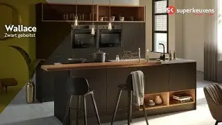 Keukentrend! Superkeukens matzwart gebeitste keuken Wallace