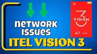 Network Problem itel Vision 3 || Solution of network issues || Network not working problems