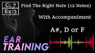 Ear Training With ACMP Exercise 3 A#, D or F A# Major | Sound Match | Hear and Play