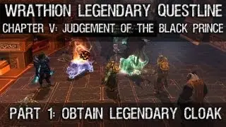 Wrathion Legendary Quest-Line Chapter V: Judgement of The Black Prince Part 1