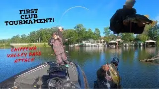 Club Tournament!  Chippewa Valley Bass Attack!  Red Cedar Lake