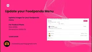 How to resize your image for foodpanda menu