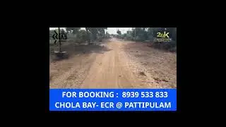 Experience Luxury Living at Chola Bay Pattipulam! 🌴✨ Your Dream Villa Plot Awaits 🏡🌅 #property