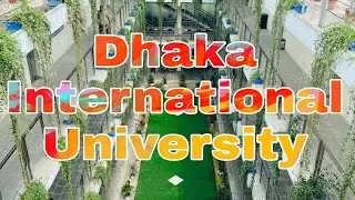Dhaka international university permanent campus.(DIU)What a beautiful campus.