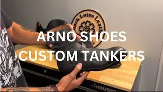 Arno Shoes custom Tanker boots