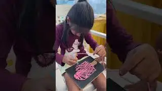 String art workshop #artworkshop #stringartcrafts #viralshorts
