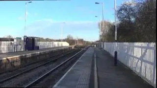 An afternoon at Hensall and Whitley Bridge Station 15/01/2015