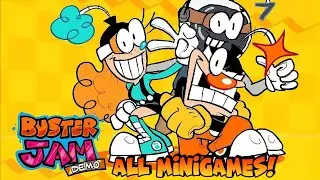 Buster Jam Demo! All Minigames! (No Commentary)