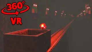 Scary Tunnel 360/VR HORROR - Minecraft Video
