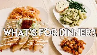 What's For Dinner? | Easy Fall Budget Friendly Family Meal Ideas & Recipes | Cook With Me!!