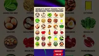 Foods that Increase Testosterone Naturally | health Tips #shortvideo